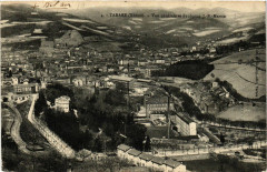 Tarare - Vue générale et Faubourg J.-B. Martin -
																					69170 Tarare
																			