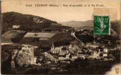 Ytzeron Vue d'ensemble et le Py-Froid -
													69 Rhône
												