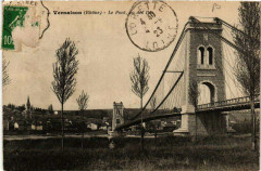 Vernaison Le Pont, vu des Iles à Vernaison