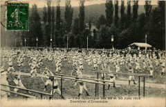 Tarare Fete Gymnique des 29 et 30 Juin 1912 à Tarare