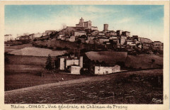 Oingt - Oingt et son Chateau de Prony