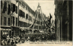Tarare - Fetes des Mousselines - Defile des Societes à Tarare