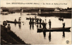 Belleville-sur-Saone - Les Bords de Saone et le Pont