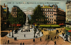 Lyon La Place de la République à Lyon