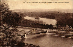 Lyon Panorama du Parc de la Téte d'Or à Lyon