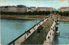 Lyon Le Pont Morand et le Quai de l'Est à Lyon
