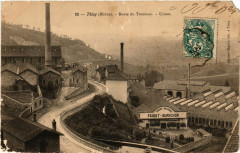 Thizy - Route de Tramway - Usines -
													69 Rhône
												