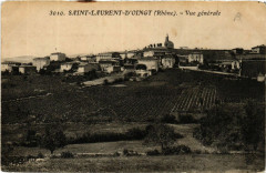 Saint Laurent d'Oingt - Vue generale
