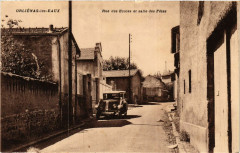 Orleans les Eaux - Rue des Ecoles et salle des Fétes