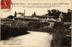 Tourette Vue d'ensemble du Chateau de la Pierre -
													69 Rhône
												