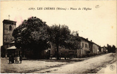 Les Cheres Place de l'Eglise