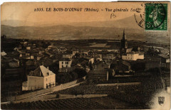 Le Bois d'Oingt Vue générale