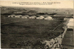 Ecole Nationale d'Aviation Hangars milktaires&civils a l'Aerodrome