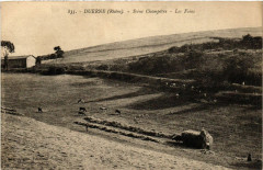 Duerne Scene Champetre-Les Foins à Duerne
