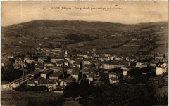 Cours Vue générale panoramique à Cours