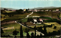 Chiroubles Vue générale -
																					69115 Chiroubles
																			