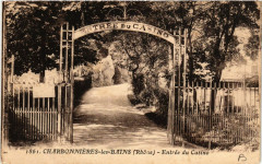 Charbonnieres-les-Bains Entrée du Casino à Charbonnières-les-Bains