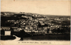 Bourg-de-Thizy Vue générale -
													69 Rhône
												