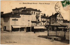 Bois d'Oingt Place et Kiosque