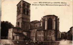 Belleville-sur-Saone Abside de l'Eglise -
													69 Rhône
												