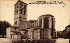 Belleville-sur-Saone Abside de l'Eglise -
													69 Rhône
												