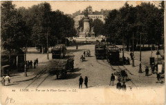 Lyon Vue sur la Place Carnot à Lyon