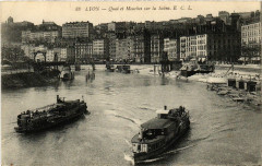 Lyon Quai et Mouches sur la Saone -
																					69000 Lyon
																			