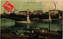 Lyon Pont du Midi sur le Rhone à Lyon