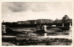 Lyon Pont de l'Universite 1944 à Lyon