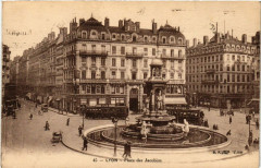 Lyon Place des Jacobins. à Lyon