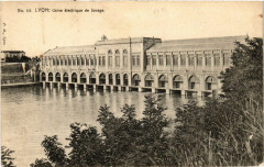 Lyon No 83 Usine Electrique de Jonage à Lyon