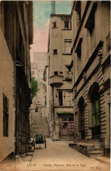 Lyon Vieille Maisons Rue de la Loge à Lyon