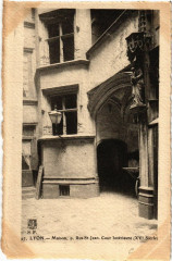 Lyon Rue St-Jean. Cour Interieure à Lyon