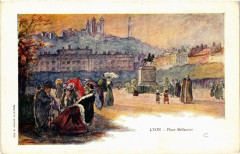 Lyon Place Bellecour à Lyon