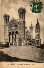 Lyon Notre Dame de Fourviere à Lyon 5e Arrondissement