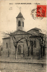 Lyon Monplaisir. L'Eglise à Lyon