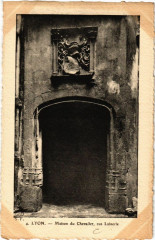 Lyon Maison du Chevalier rue Lainerie à Lyon