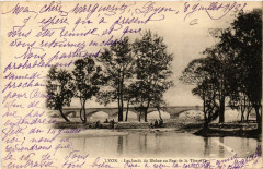 Lyon-Les bords du Rhone au Parc de la Tete d'Or à Lyon