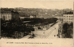 Lyon-Cours du Midi Hotel Terminus et Coteau de Ste-Foy à Lyon