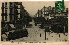 Carte postale ancienne Bf 970 - Lyon - Cours de la Liberté
                                                                     à Lyon 3e Arrondissement
                                