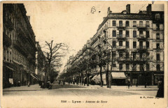 Lyon-Avenue de Saxe à Lyon