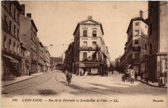 Lyon Vaise-Rue de la Pyramide et Grande rue de Vaise à Lyon