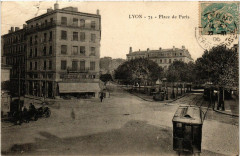 Lyon Place de Paris à Lyon