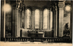 Lyon Monplaisir-Interieur de l'Eglise à Lyon