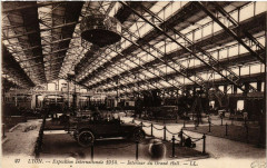 Lyon Interieur du Grand Hall à Lyon