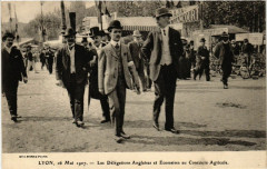 Lyon-Les Delegations Anglaises et Ecossaises au Concours Agricole à Lyon