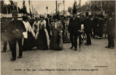 Lyon-Les Delegations Anglaises et Ecossaises au Concours à Lyon