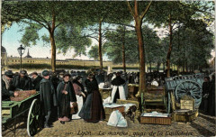 Lyon-Le Marché quai de la Guillotiere à Lyon