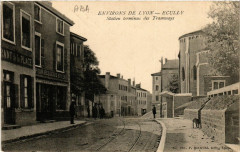 Env. de Lyon - Ecully - Station terminus des Tramways à Lyon