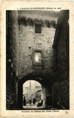 Chazay-d'Azergues en 1905 - Enceintes du Chateau des Abbes -
																					69380 Chazay-d'Azergues
																			